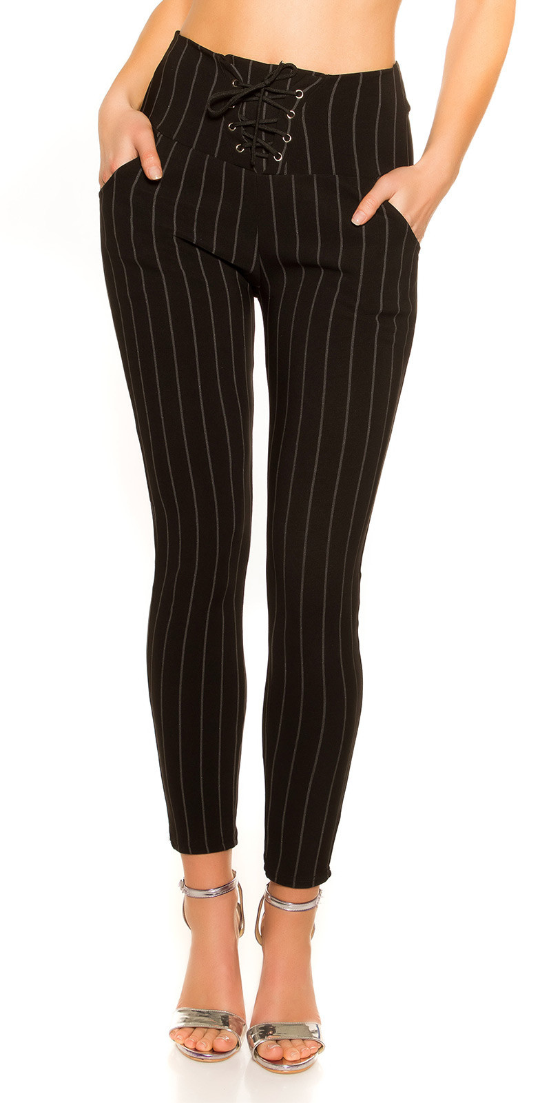 pinstripe leggings