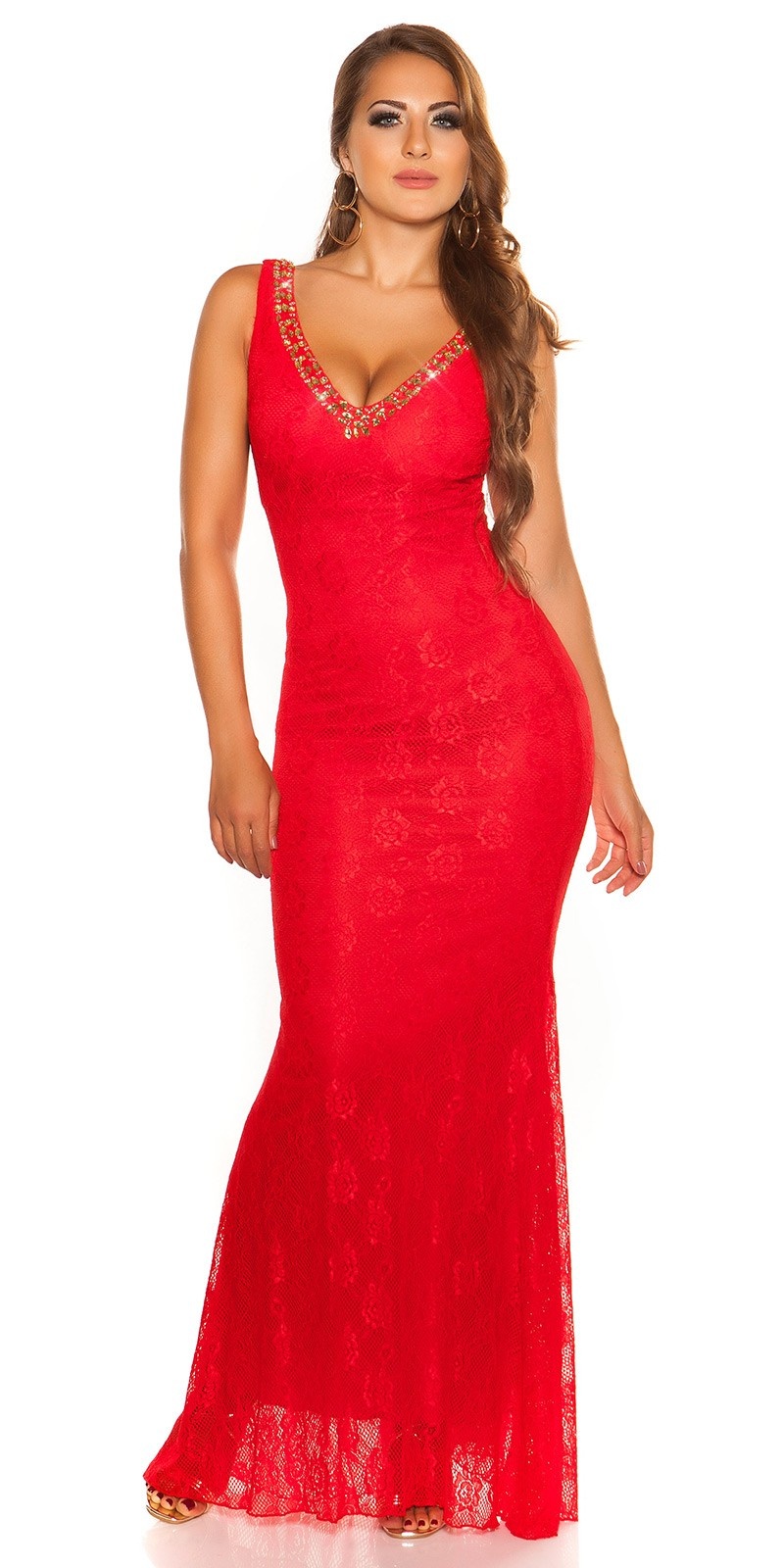 Red-Carpet-Look! Sexy KouCla Gown-eveningdress Red