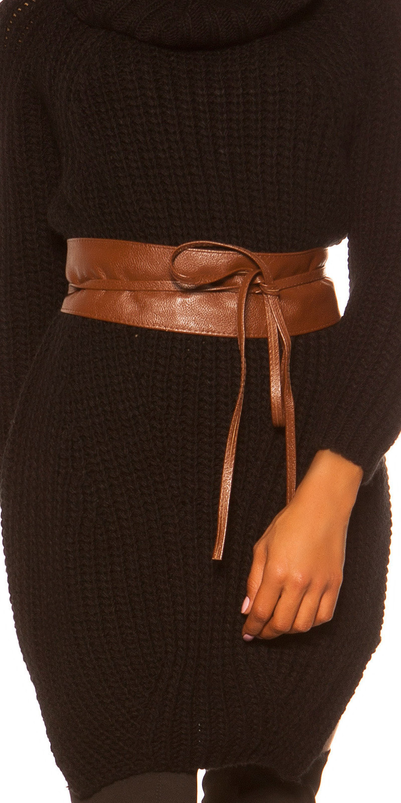 Trendy waist belt Brown