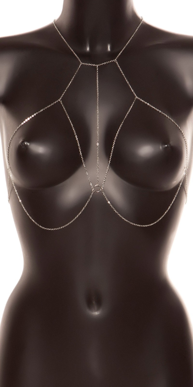 Sexy body-ketting zilver